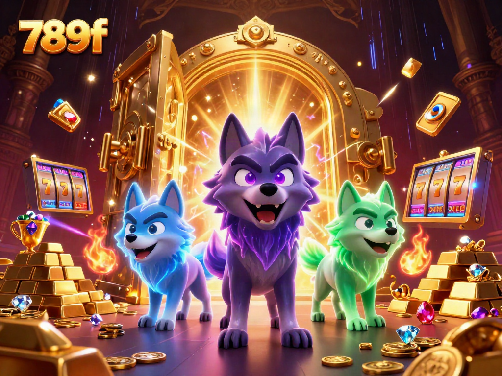 Experience thrilling wins at 789f with the dynamic casino scene and animated characters.