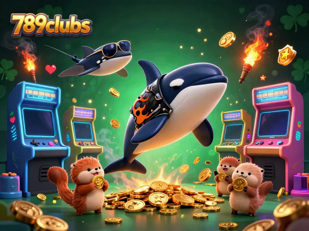 Join the fun with 789clubs as sea creatures dive into thrilling casino games, showcasing lively action and prizes.