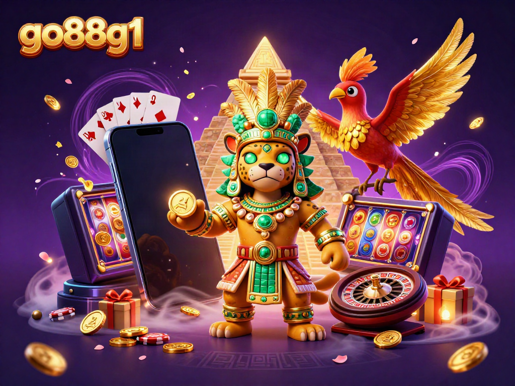 Experience dynamic gaming with go88g1 through vibrant slot games and colorful characters.