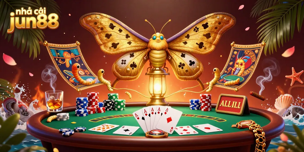 Experience thrilling action at nhà cái jun88 with vibrant casino elements and captivating character design.