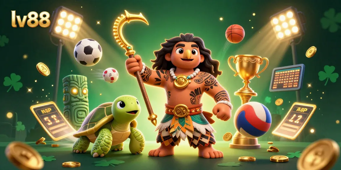 Win big at lv88 casino with vibrant, dynamic gaming elements and characters.