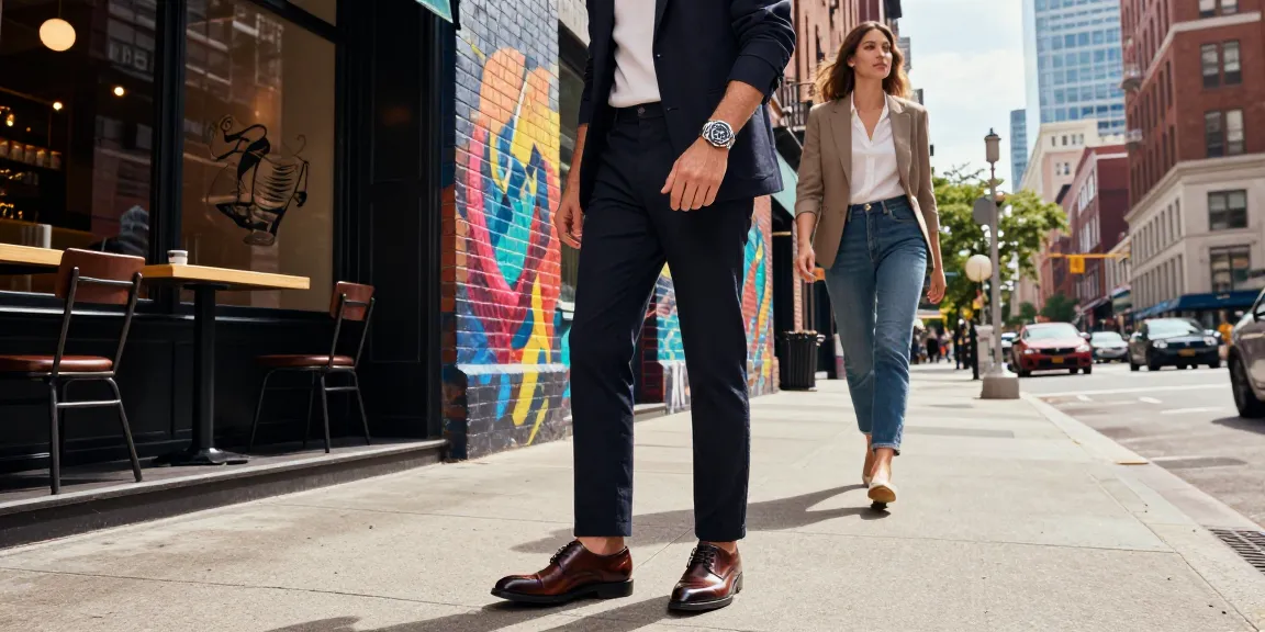 Man showcasing his elegant Rolex super clone watches in a vibrant urban setting, highlighting luxury and style.