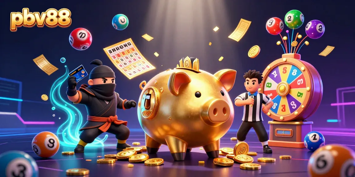 Experience thrilling action with pbv88's dynamic casino scene featuring colorful elements.